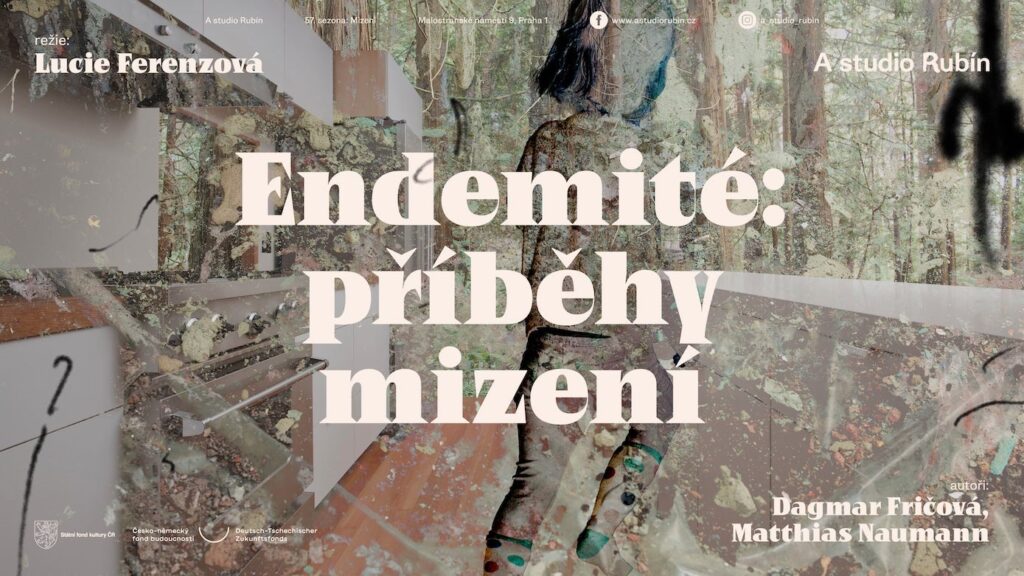 A studio Rubín uvede inscenaci o mizení jedinečných druhů, rostlin i typů lidí na zemi