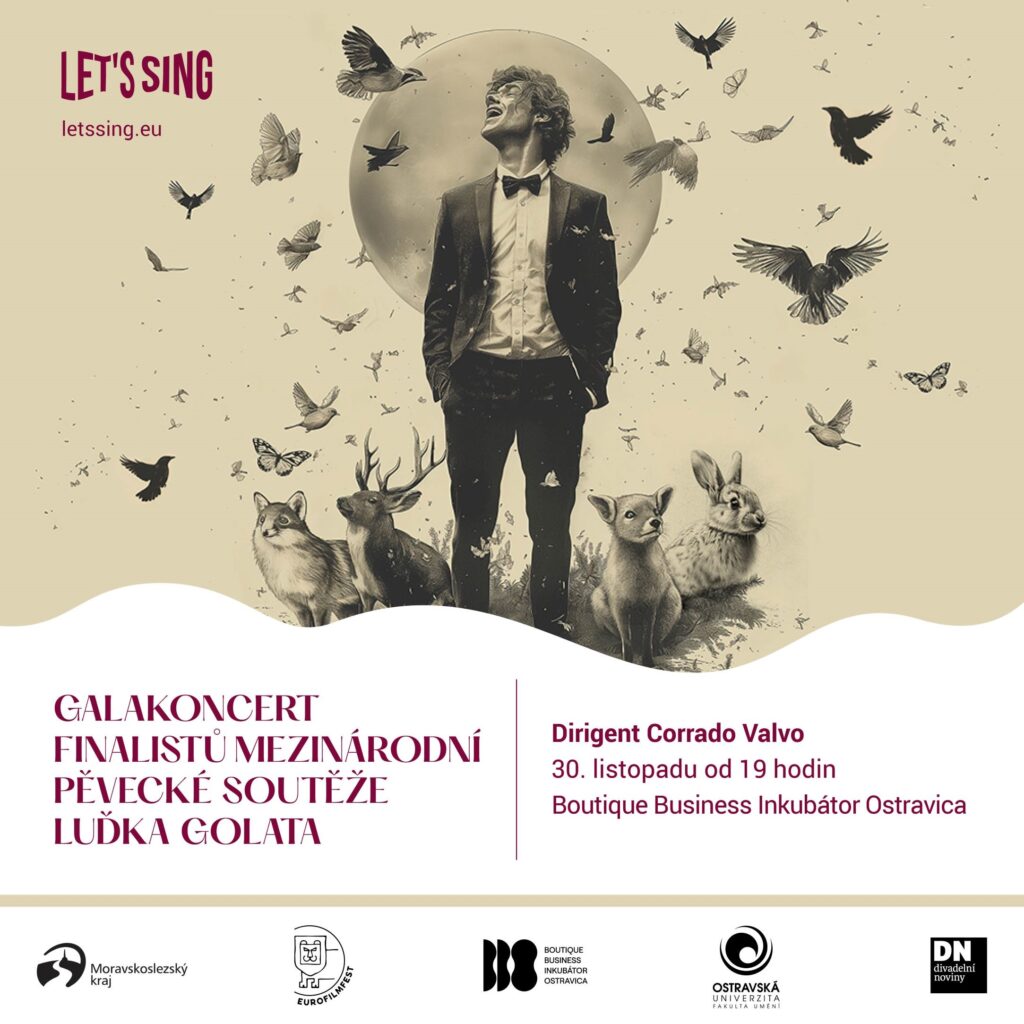 Mezinárodní pěvecká soutěže Luďka Golata v Ostravě vyvrcholí galakoncertem