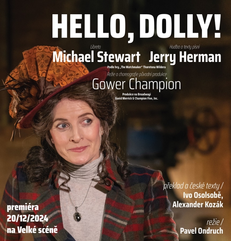 Městské divadlo v Mostě uvede jako šestou premiéru letošní sezony muzikál Hello, Dolly!