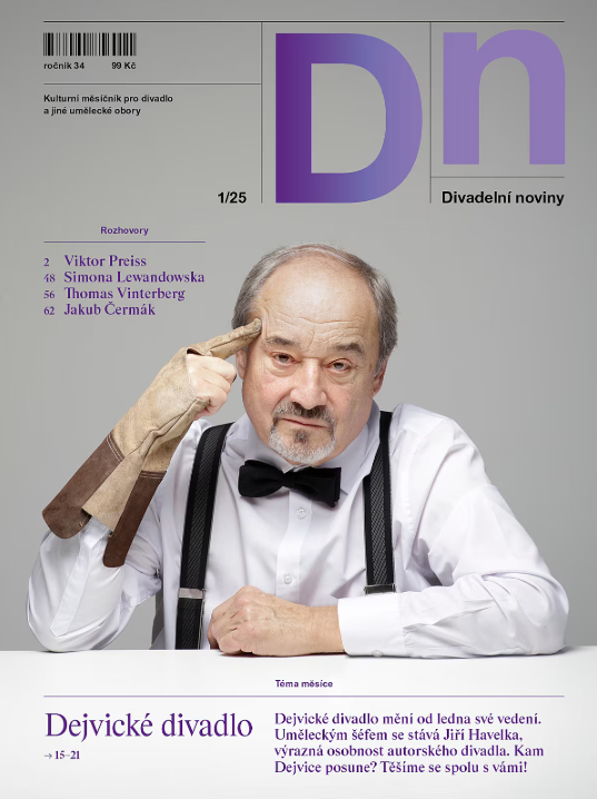 Divadelní noviny poprvé vyšly jako měsíčník