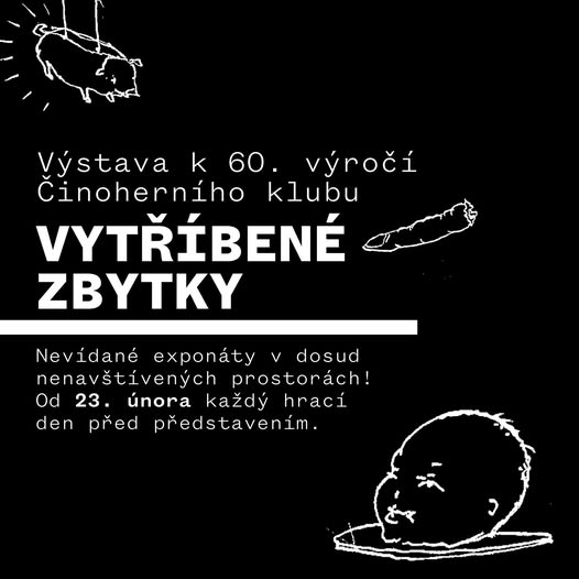 Činoherní klub chystá další akce k oslavám 60. sezóny