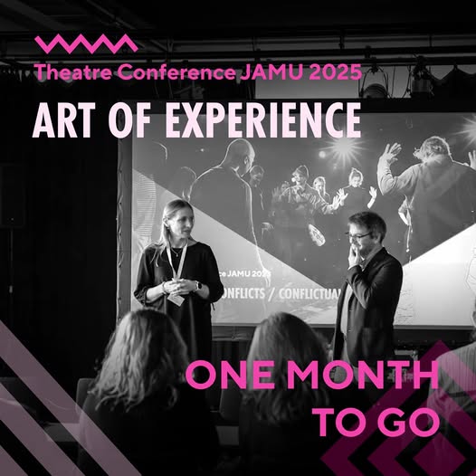 Pozvánka na Mezinárodní divadelní konferenci JAMU: Art of Experience