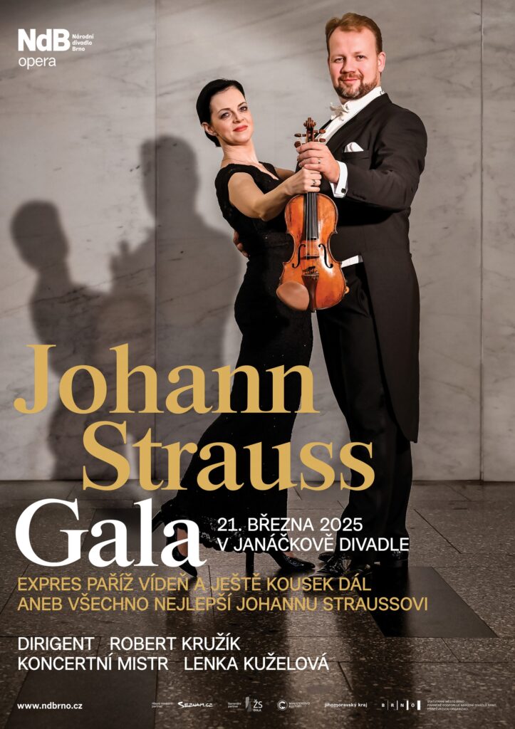 Národní divadlo Brno zve na koncert ke 200. výročí narození krále valčíků Johanna Strausse