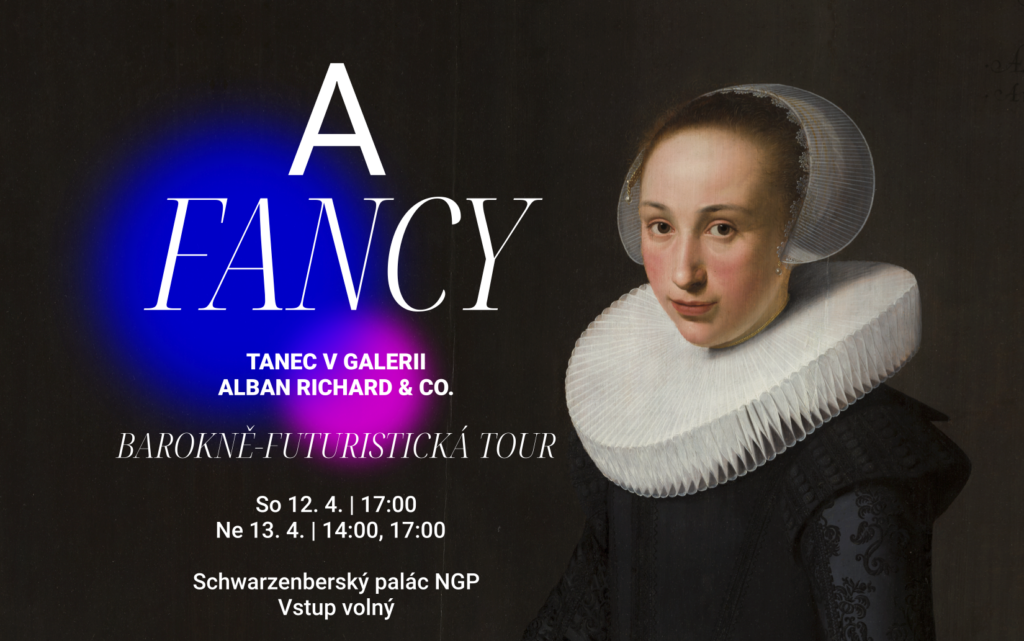 Představení A Fancy – Barokně-futuristická tour propojuje barokní umění se současným tancem v unikátním site-specific projektu