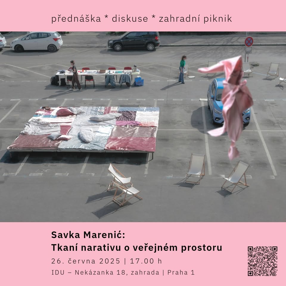 Pozvánka na přednášku: Tkaní narativu o veřejném prostoru