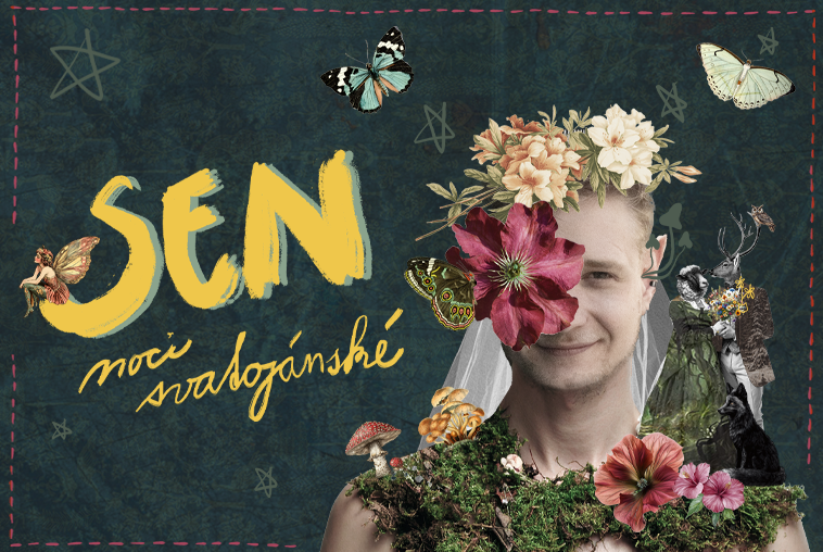 Adaptace komedie Williama Shakespeara Sen noci svatojánské v brněnském Divadle Radost