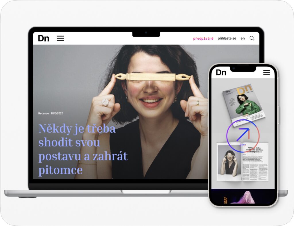 Divadelní noviny představují nový web: moderní design, snadnější orientace a propojení s e-shopem