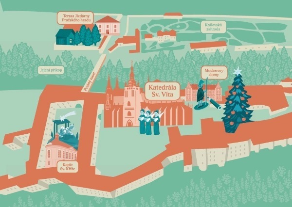 Adventní program na Pražském hradě s Divadlem Bratří Formanů