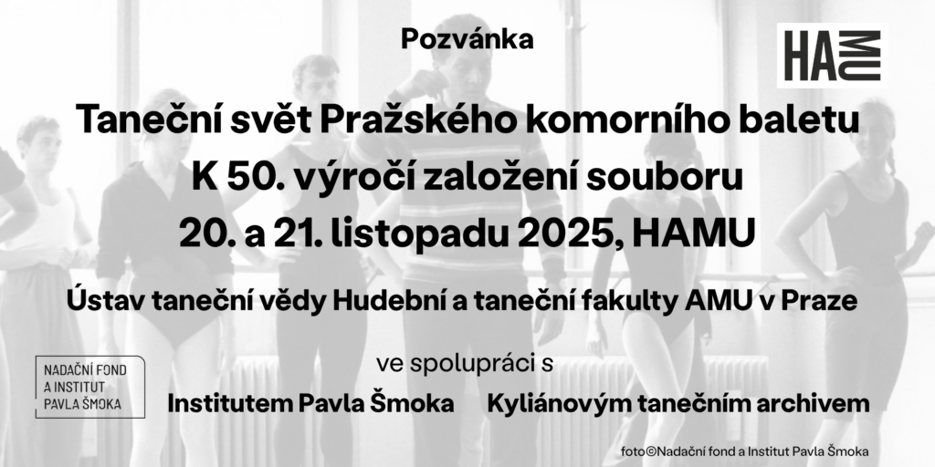 Taneční svět Pražského komorního baletu – program k 50. výročí založení souboru