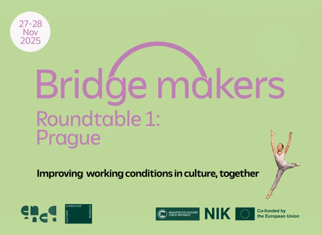Pozvánka na konferenci a kulatý stůl: Jak můžeme společně zlepšit pracovní podmínky v kultuře?