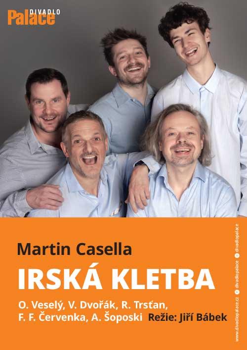 Divadlo Palace uvede hru Irská kletba amerického dramatika Martina Casella