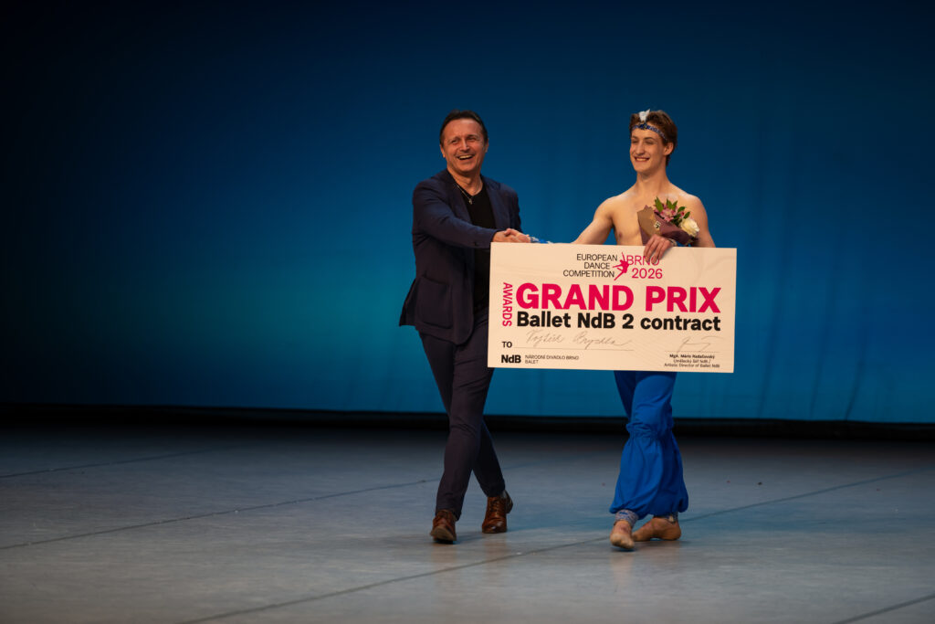 Vítězem soutěže European Dance Competition Brno 2026 se stal posluchač brněnské konzervatoře