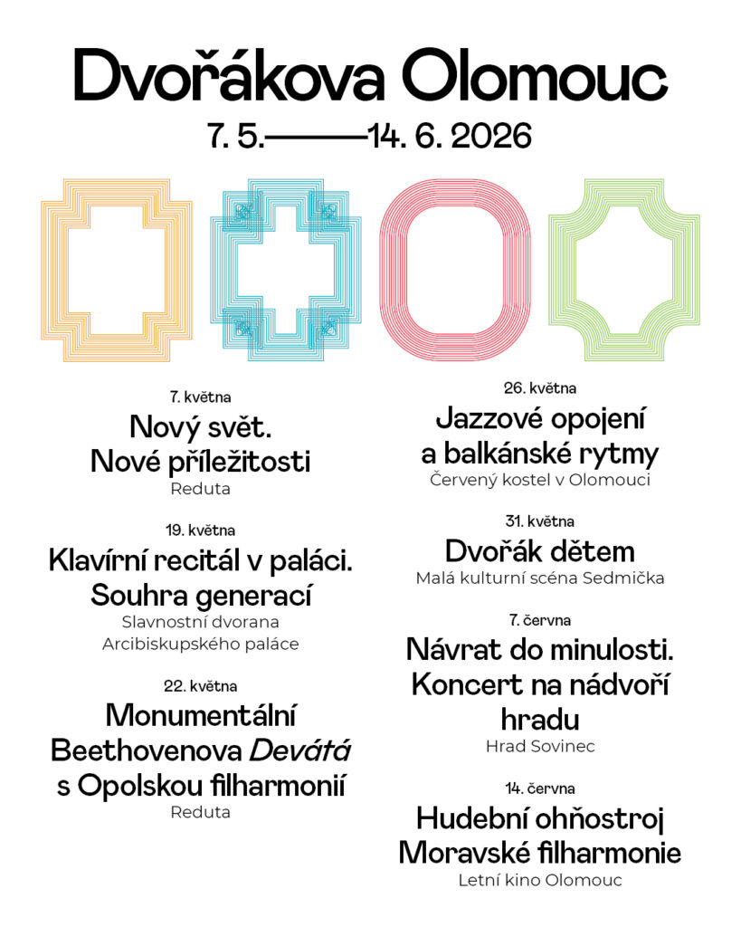 Festival Dvořákova Olomouc je zpět