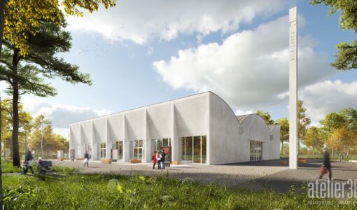 Bílý dům na Černé louce v Ostravě: bývalý výstavní pavilon se mění v divadlo